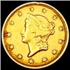 Image 1 : 1852 Rare Gold Dollar CLOSELY UNCIRCULATED