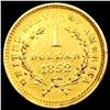 Image 2 : 1852 Rare Gold Dollar CLOSELY UNCIRCULATED