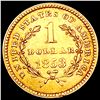 Image 2 : 1853 Rare Gold Dollar CLOSELY UNCIRCULATED