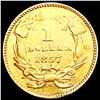 Image 2 : 1857 Rare Gold Dollar CLOSELY UNCIRCULATED