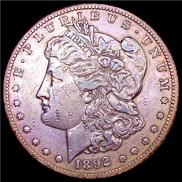 1892-CC Morgan Silver Dollar CLOSELY UNCIRCULATED