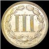 Image 2 : 1880 Nickel Three Cent CLOSELY UNCIRCULATED