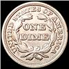 Image 2 : 1850 Seated Liberty Half Dime CLOSELY UNCIRCULATED