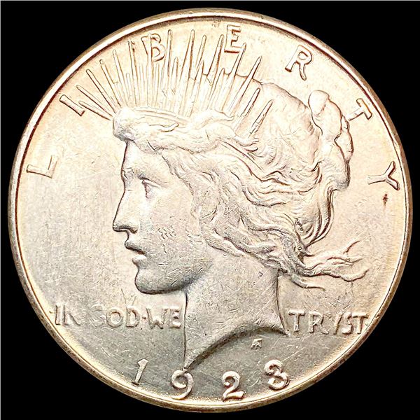 1923-S Silver Peace Dollar CLOSELY UNCIRCULATED
