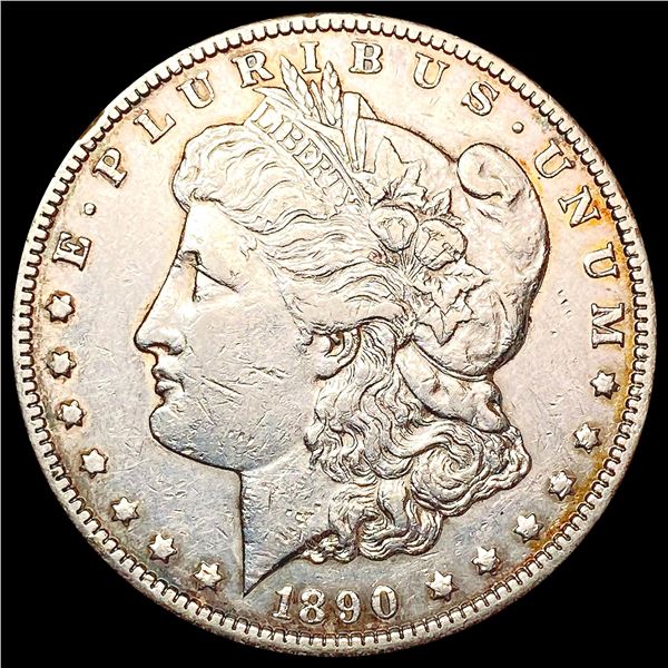 1890-CC Morgan Silver Dollar CLOSELY UNCIRCULATED