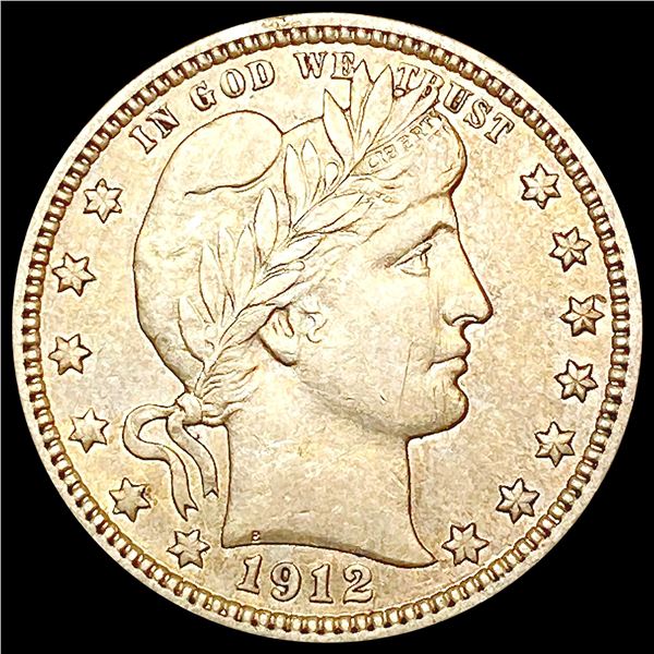 1912 Barber Quarter CLOSELY UNCIRCULATED