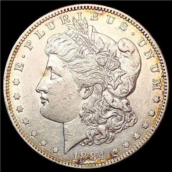 1884-S Morgan Silver Dollar CLOSELY UNCIRCULATED