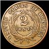 Image 2 : 1869 Two Cent Piece NEARLY UNCIRCULATED