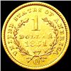 Image 2 : 1851-O Rare Gold Dollar CLOSELY UNCIRCULATED