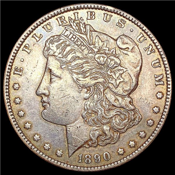 1890-CC Morgan Silver Dollar CLOSELY UNCIRCULATED