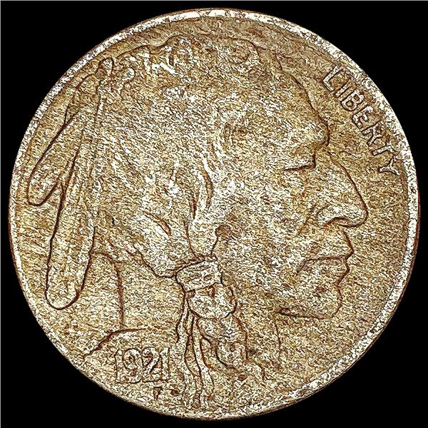 1921-S Buffalo Nickel NEARLY UNCIRCULATED