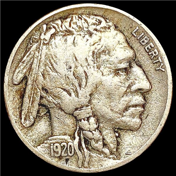 1920-S Buffalo Nickel LIGHTLY CIRCULATED
