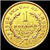 Image 2 : 1853 Rare Gold Dollar CLOSELY UNCIRCULATED