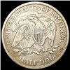 Image 2 : 1873 Clsd 3 Arrows Seated Liberty Half Dollar NICE