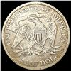 Image 2 : 1873 Clsd 3 Arrows Seated Liberty Half Dollar NICE