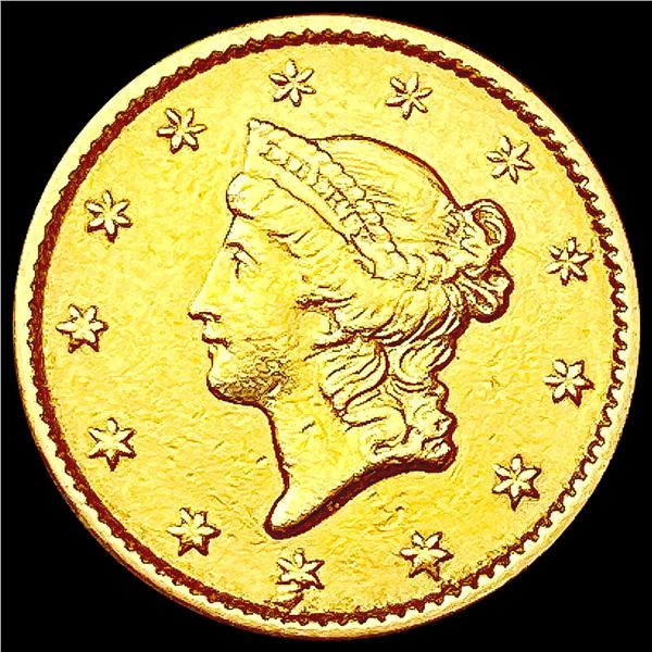 1852 Rare Gold Dollar CLOSELY UNCIRCULATED