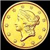 Image 1 : 1852 Rare Gold Dollar CLOSELY UNCIRCULATED