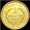 Image 2 : 1852 Rare Gold Dollar CLOSELY UNCIRCULATED