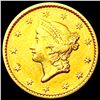 Image 1 : 1850 Rare Gold Dollar CLOSELY UNCIRCULATED