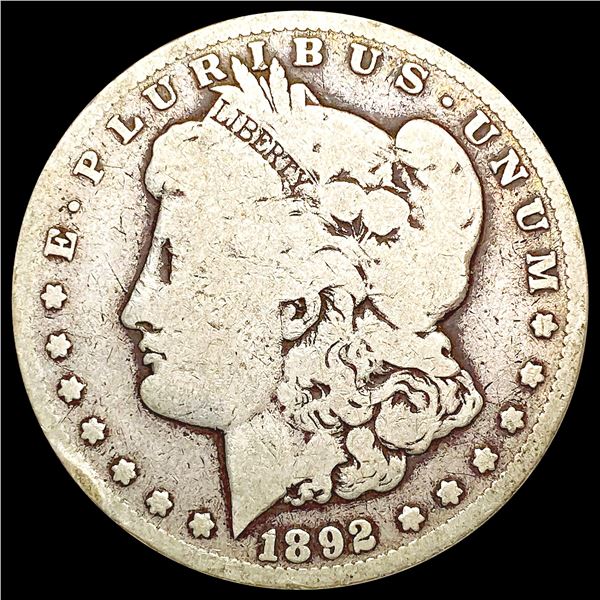 1892-CC Morgan Silver Dollar NICELY CIRCULATED