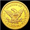 Image 2 : 1851 $2.50 Gold Quarter Eagle CLOSELY UNCIRCULATED