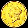 Image 1 : 1851 Rare Gold Dollar CLOSELY UNCIRCULATED