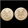 Image 2 : [2] 1839-O Seated Liberty Dimes NICELY CIRCULATED
