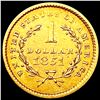 Image 2 : 1851 Rare Gold Dollar UNCIRCULATED
