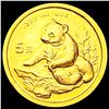 Image 1 : 1998 China 1/20oz Gold 5 Yuan CLOSELY UNCIRCULATED