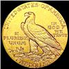 Image 2 : 1915 $5 Gold Half Eagle CLOSELY UNCIRCULATED