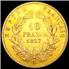 Image 2 : 1857 France .0933oz Gold 10 Francs CLOSELY UNCIRCU