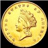 Image 1 : 1855 Rare Gold Dollar CLOSELY UNCIRCULATED
