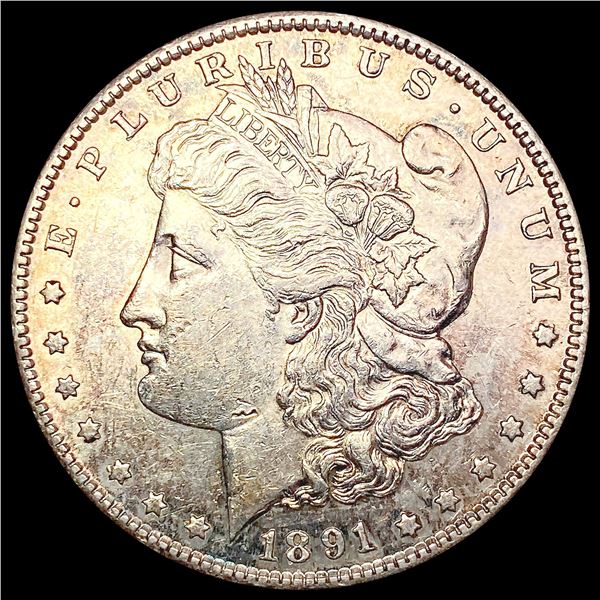 1891-S Morgan Silver Dollar UNCIRCULATED