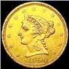 Image 1 : 1850 $2.50 Gold Quarter Eagle NEARLY UNCIRCULATED