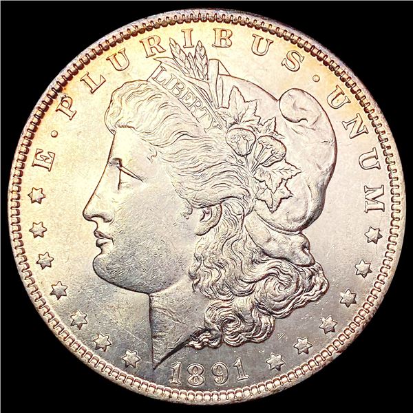 1891 Morgan Silver Dollar UNCIRCULATED