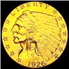 Image 1 : 1926 $2.50 Gold Quarter Eagle CLOSELY UNCIRCULATED
