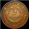Image 2 : 1871 Two Cent Piece NEARLY UNCIRCULATED