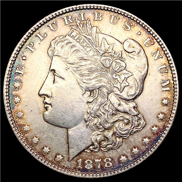 1878 7TF Rev 78 Morgan Silver Dollar CHOICE AU