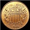 1865 Two Cent Piece CHOICE AU