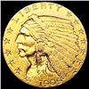 1909 $2.50 Gold Quarter Eagle CLOSELY UNCIRCULATED