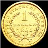 Image 2 : 1851 Rare Gold Dollar CLOSELY UNCIRCULATED