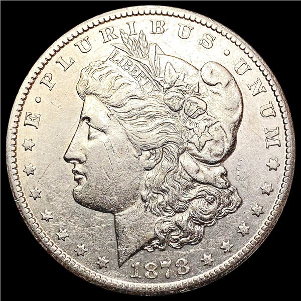 1878-CC Morgan Silver Dollar CLOSELY UNCIRCULATED