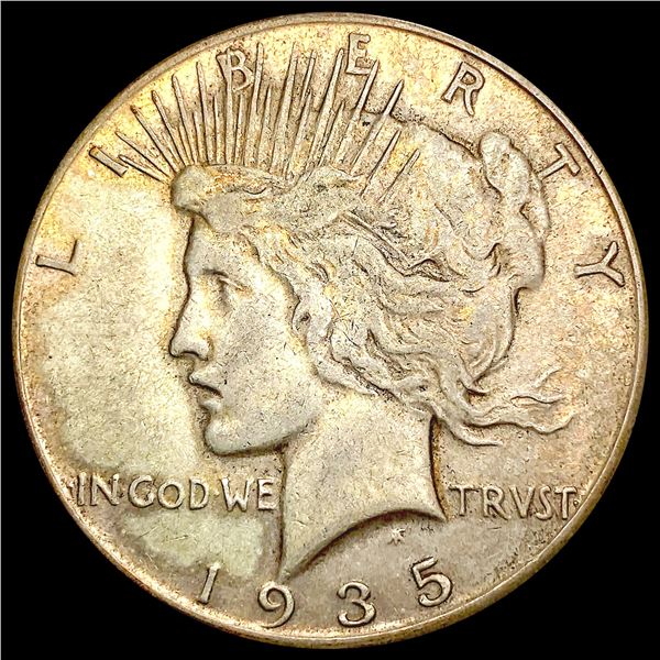 1935 Silver Peace Dollar LIGHTLY CIRCULATED