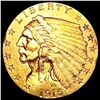 Image 1 : 1915 $2.50 Gold Quarter Eagle CLOSELY UNCIRCULATED