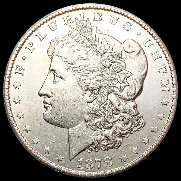 1878-CC Morgan Silver Dollar CLOSELY UNCIRCULATED