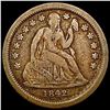 Image 1 : 1842-O Seated Liberty Dime NICELY CIRCULATED