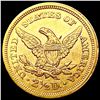 Image 2 : 1852 $2.50 Gold Quarter Eagle CLOSELY UNCIRCULATED