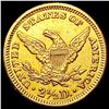 Image 2 : 1907 $2.50 Gold Quarter Eagle CLOSELY UNCIRCULATED