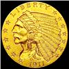 Image 1 : 1911 $2.50 Gold Quarter Eagle CLOSELY UNCIRCULATED