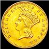 1874 Rare Gold Dollar CHOICE AU
